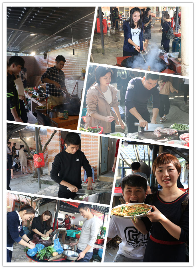 美食環(huán)節(jié)——才藝展示，各顯神通